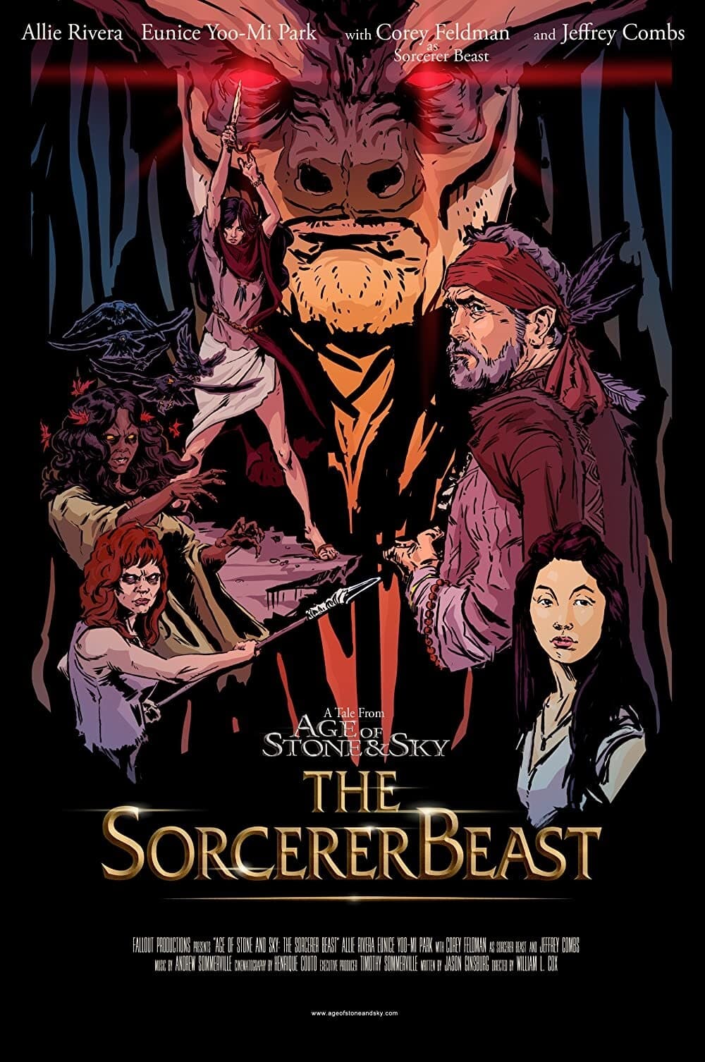Постер Age of Stone and Sky: The Sorcerer Beast